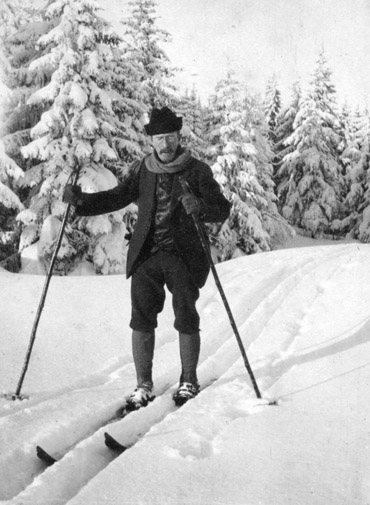 S. M. Prokudin-Gorsky in Norway. Winter of 1918-1919