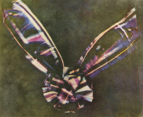 World's first color photo, 1861 г.
